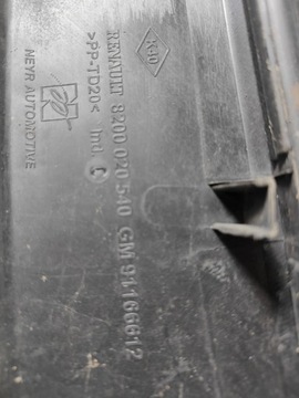 фото thumb №6, Renault trafic ii vivaro a панель под лобовым стеклом пластиковый eu