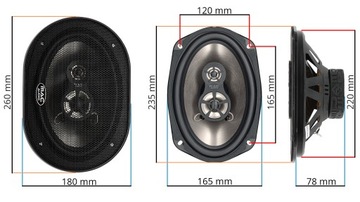 МОЩНЫЕ АВТОМОБИЛЬНЫЕ КОЛОНКИ MAC AUDIO 480 Вт 6X9