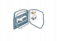 Петля дверь vw p. fox 05-12 pr в Украине, фото thumb