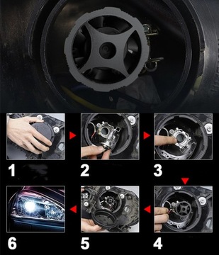 фото thumb №13, 90000lm лампа автомобильная h4 9003 hib2 mini двойной проектор len led