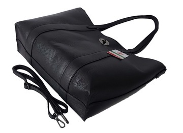 Duża klasyczna torba Włoska Shopper Bag na ramię