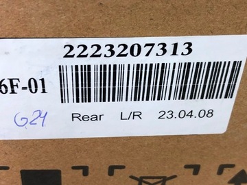 фото thumb №13, Подушка правий лівий зад a2223207313 a2223207413 do s sedan w222 v222 x222