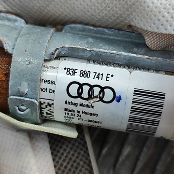 фото thumb №6, Audi q3 f3 2024 левая сторона шторка подушка безопасности