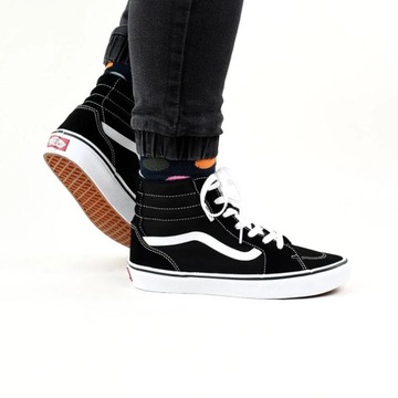 Высокие черные городские туфли old skool Vans Filmore черные VN0A5HZDIJU 36