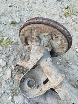 фото thumb №11, Ось балка зад задняя подвешивание ступица skoda octavia i fl