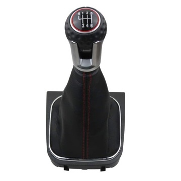 фото thumb №16, Ручка зміни коробки передач чохол vw golf 5 6 eos