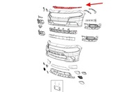 фото thumb №11, Dodge charger 2011-2014 кронштейн решітка решітка 68092604aa