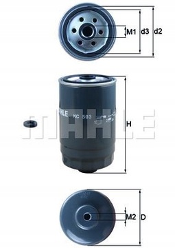 Топливный фильтр HYUNDAI GRAND SANTA F-, I30, I40,