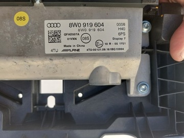 фото thumb №10, Екран дисплей audi a4 b9 eu