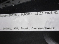 фото thumb №10, Бампер bmw 5 g60 g61 m набор 23r 6 pdc перед передний