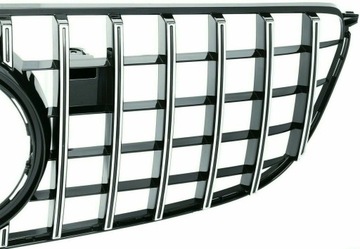 фото thumb №7, Решётка решётка радиатора mercedes gls x166 w166 panamericana amg хром новый bdb качество