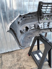 фото thumb №15, Бампер решітка радіатора перед переднє vw touran i mk1 рестайлінг колір ld7s роки 2006-2010