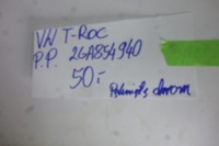 фото thumb №7, Молдинг двері перед права vw t-roc 2ga 2ga854940