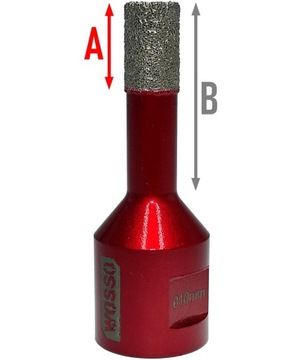КОРОНОЧНАЯ ПИЛА АЛМАЗНОЕ СВЕРЛО 10 мм M14 GRESSES