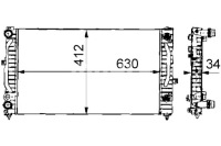 Радіатор двигуна води audi a4 b5 a6 c5 skoda superb #petrolhead pro+ kit5 Ціна, фото thumb