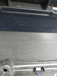 фото thumb №14, Бампер vw t-roc перед оригинал 2ga807221j