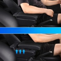 Подлокотник автомобильный предназначенный suzuki swift 2004-2023 чёрный usb Недорого, фото thumb