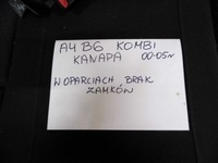 фото thumb №6, Audi a4 b6 00-05' kombi заднее сиденье задняя