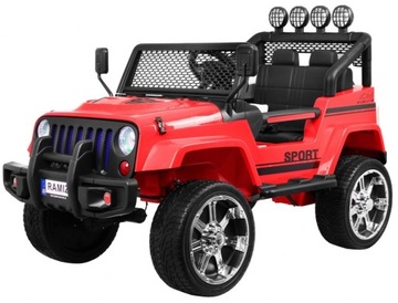 Внедорожник Raptor Drifter Red + Пульт дистанционного управления + привод 4x4 + отсек для хранения MP3