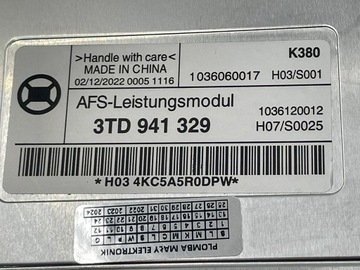 фото thumb №8, Модуль світла led afs d3s do vw passat b7 3td941329 1036120012 1036060017