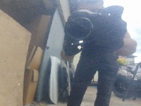 фото thumb №8, Капот крышка двигателя mitsubishi colt vi lift 2009-12 czarna ładna демонтаж