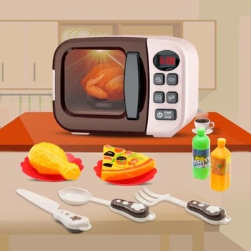 МИКРОВОЛНОВАЯ ПЕЧЬ МИРОВОЛНОВКА ДЛЯ ДЕТЕЙ С ЭФФЕКТАМИ