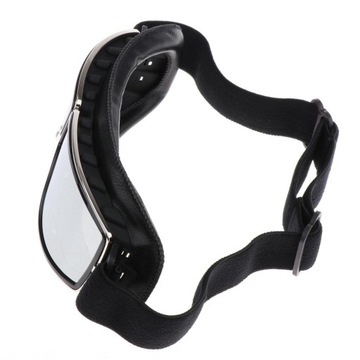 Motocyklowe zabytkowe okulary odporne na zadr