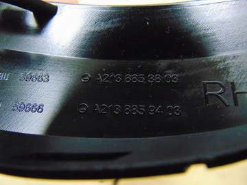 фото thumb №10, Планка бампера права mercedes w213 a2138853803