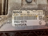 фото thumb №5, Toyota yaris ii 2 05-09 блок управления двигателя компьютер 89661-0d270 1krfe