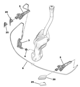 фото thumb №1, Наконечник распылитель. refl.c c4 ii правая