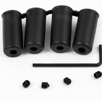 фото thumb №13, Ручка переключения передач универсальная тюнинг кожа 5 ступенчатая тяга переключения передач