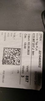 Спойлер бампера перед porsche cayenne 9y gt turbo Київ, фото thumb