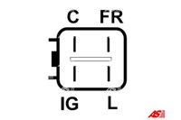фото thumb №4, Регулятор напряжения генератора denso - as-pl