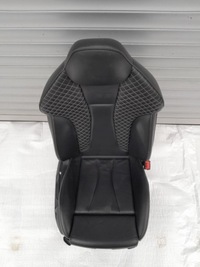 фото thumb №8, Audi a3 s3 8v сиденье пассажира кожа стёганая белая nić з підігрівом