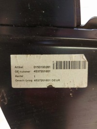 фото thumb №8, Дверь правые передние smart forfour ii 2014– перед новое org a4537201601