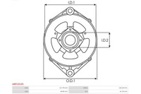 фото thumb №4, Передние корпус генератора as-pl