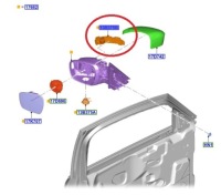 фото thumb №13, Поворотник лівий дзеркало ford edge smax galaxy 2115840 _ em2b-13b384-ab