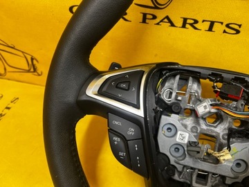 фото thumb №11, Руль кожа мультифункция подрулевые рычаги лепестки ford fusion рестайлинг usa