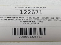 Подушка пневмоподушка airmatic задній задня ліва mercedes w166 ml Оригінал, фото thumb