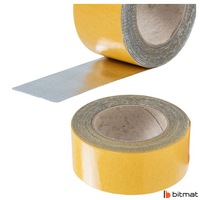 фото thumb №16, Лента тепловая термоизоляционная owijka серебристая 30 mm прочная do 600 ступени