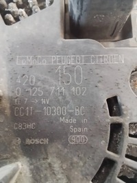 фото thumb №5, Ford transit custom mk8 2.2 генератор cc1t10300bc