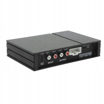 Автомобильный усилитель DSP, 4-канальный вход RCA