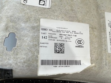 фото thumb №10, Потолок автомобиля потолок audi a4 8w9 b9 универсал