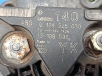 Opel zafira a рестайлінг  2.2dti генератор 13108596 bosch 0124525030 140a test в Україні, фото thumb