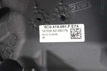 фото thumb №9, Vw polo caddy sharan руль 6c0419091f 6c 7n 2k цвет: e74 - чёрный 6c0