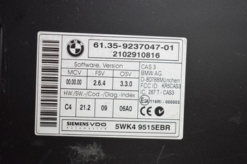фото thumb №10, Блок управления набор стартовый bmw 1 e81 0281017551
