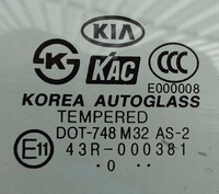 фото thumb №2, Kia rio ii lift 10 r стекло дверь правая перед hb 5d