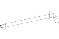 фото thumb №1, Walker труба выхлопная середина задняя dł. 1130mm renault captur i 1.5d