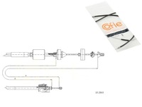 фото thumb №1, Трос сцепления renault kangoo 98-07 cofle