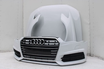 фото thumb №10, Audi a6 fl рестайлинг перед капот крылья бампер pas переднее лампы усилитель